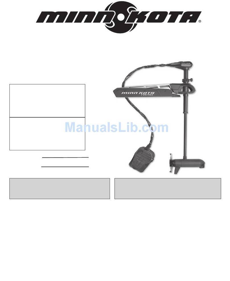 MINN KOTA FORTEX user manual