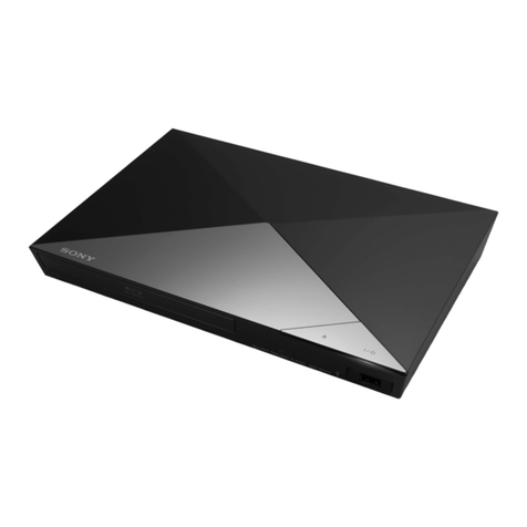 Sony BDP-S1200 User manual