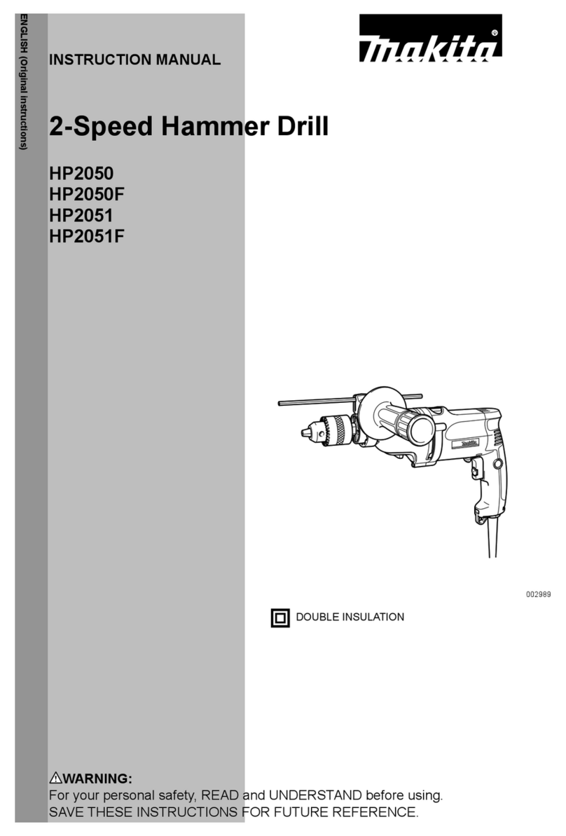Makita HP2050 User manual