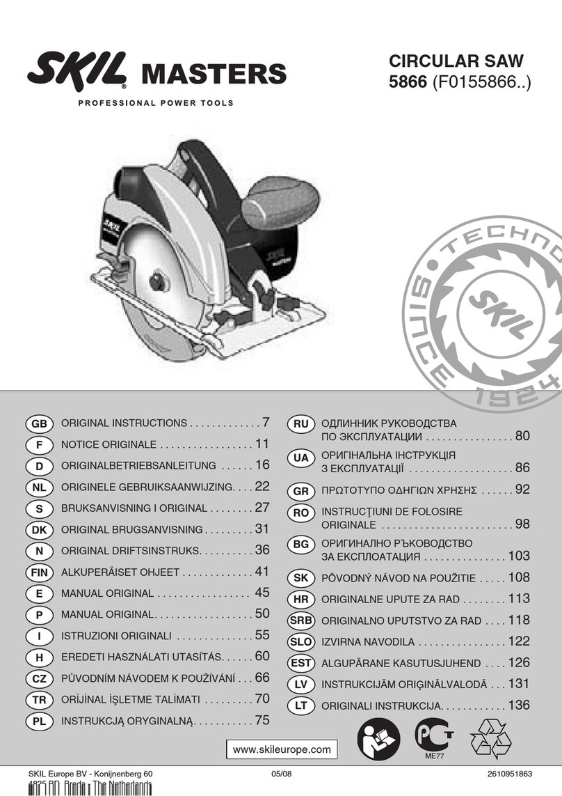 Skil 5866 User manual