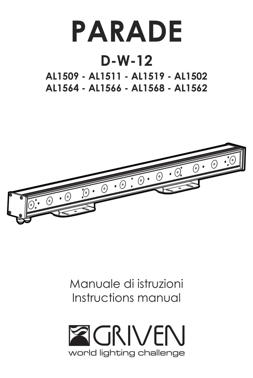 Griven PARADE D-W-12 AL1509 User manual