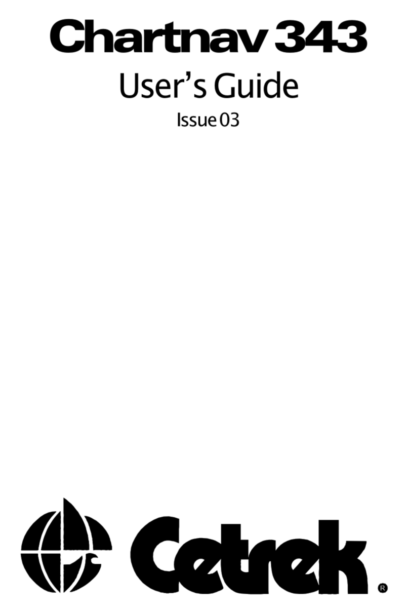 Cetrek Chartnav 343 user guide