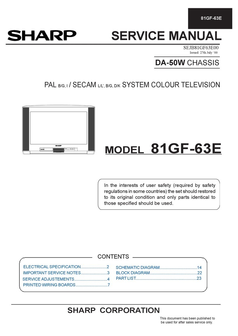 Sharp 81GF-63E User manual