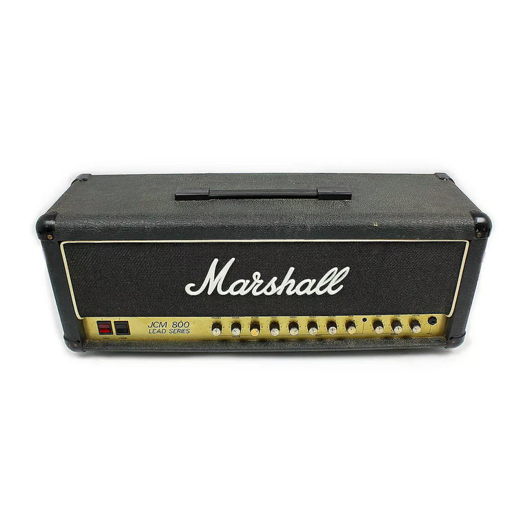 Marshall Amplification 2205 User manual