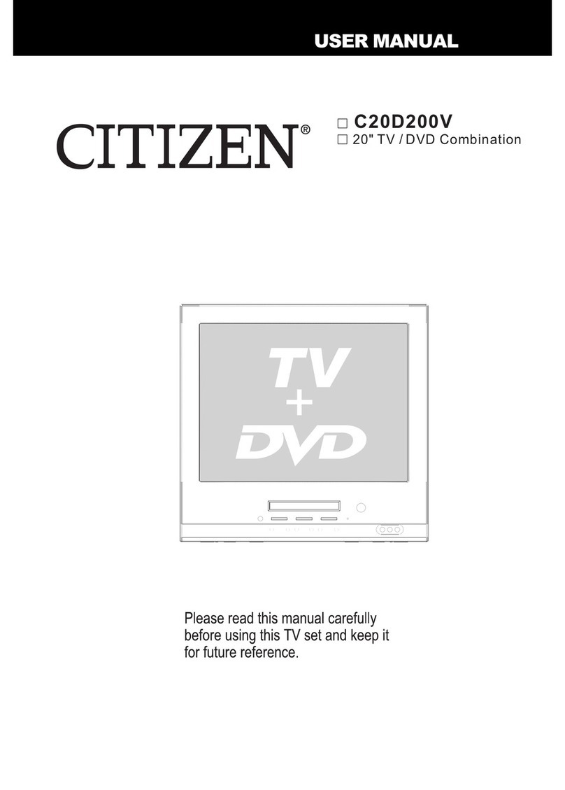 Citizen C20D200V User manual