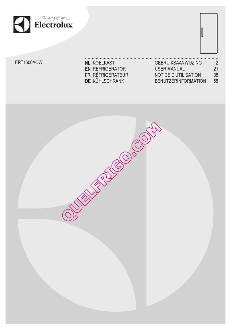 Electrolux ERT1606AOW user manual