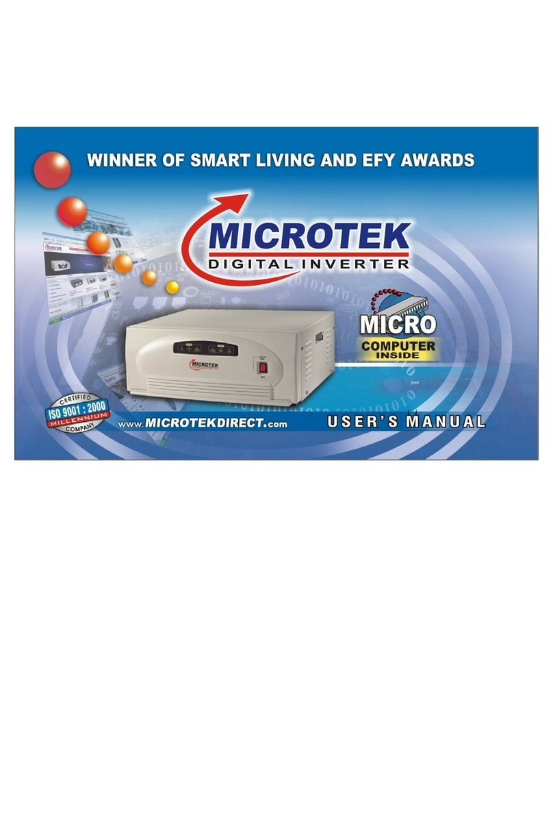 Microtek IN-600VA user manual
