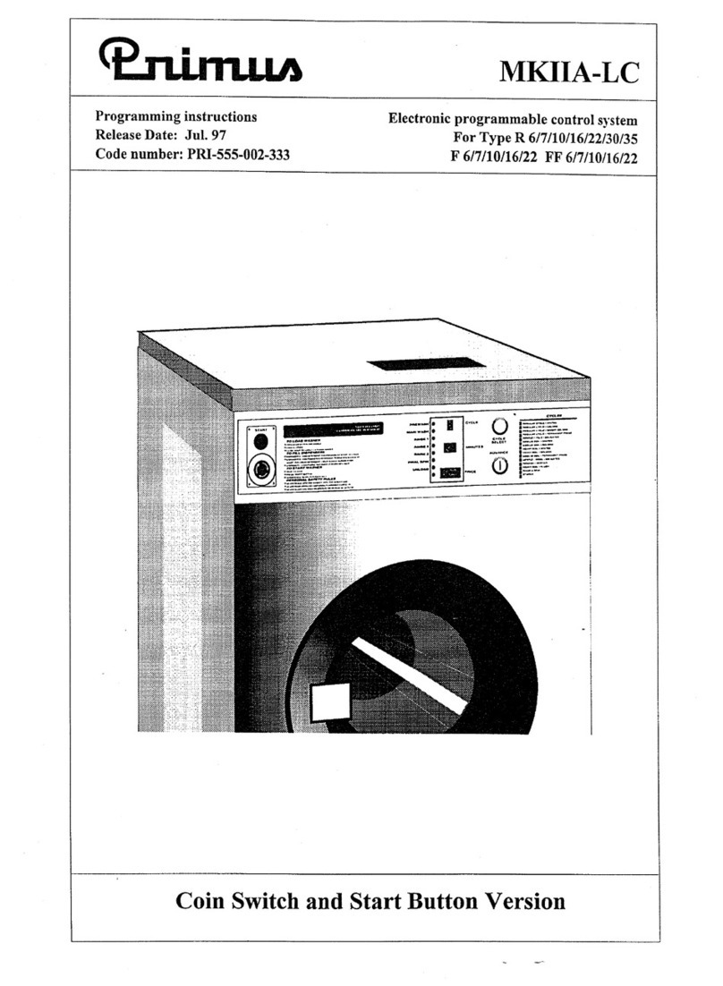 Primus MKIIA-LC Programming instructions