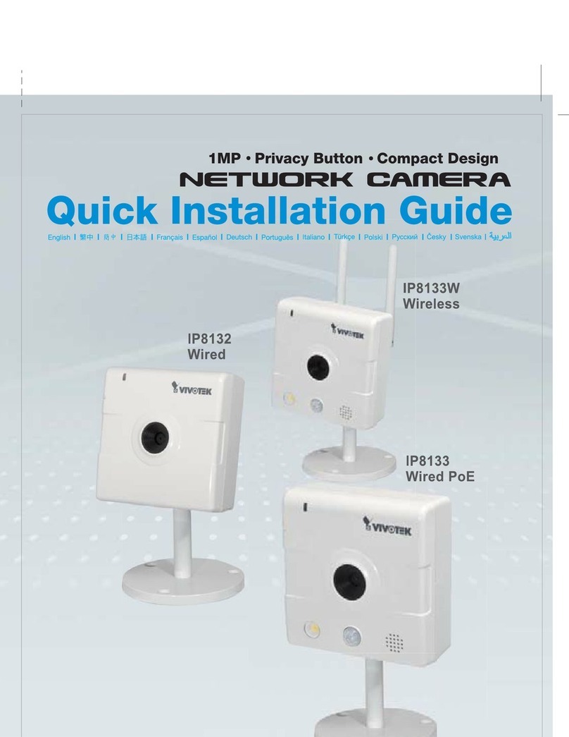 Vivotek IP8132 User manual