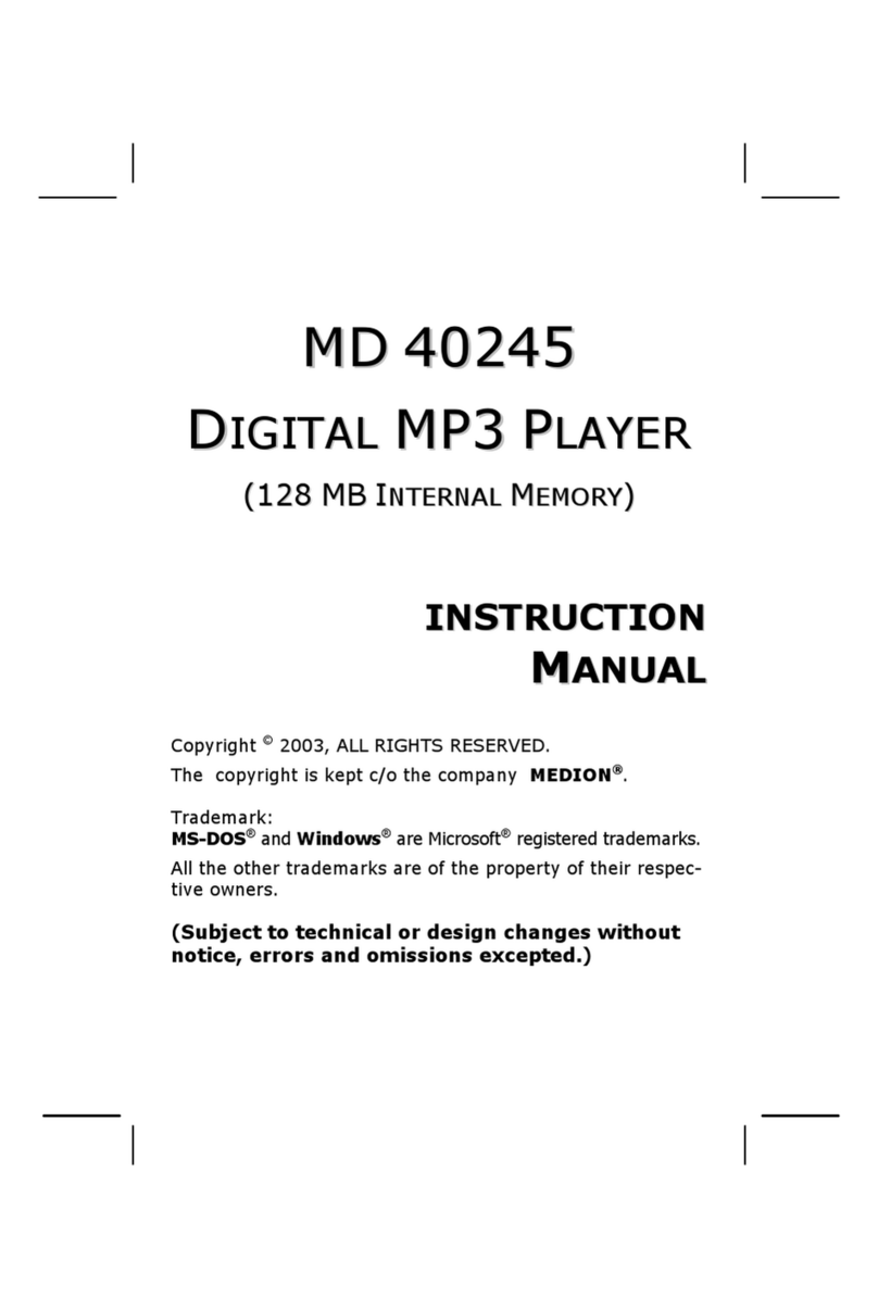 Medion MD 40245 instruction manual