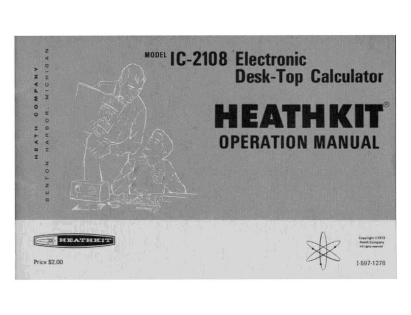 Heathkit IC-2108 Operation manual Heathkit IC-2108 Operation manual
