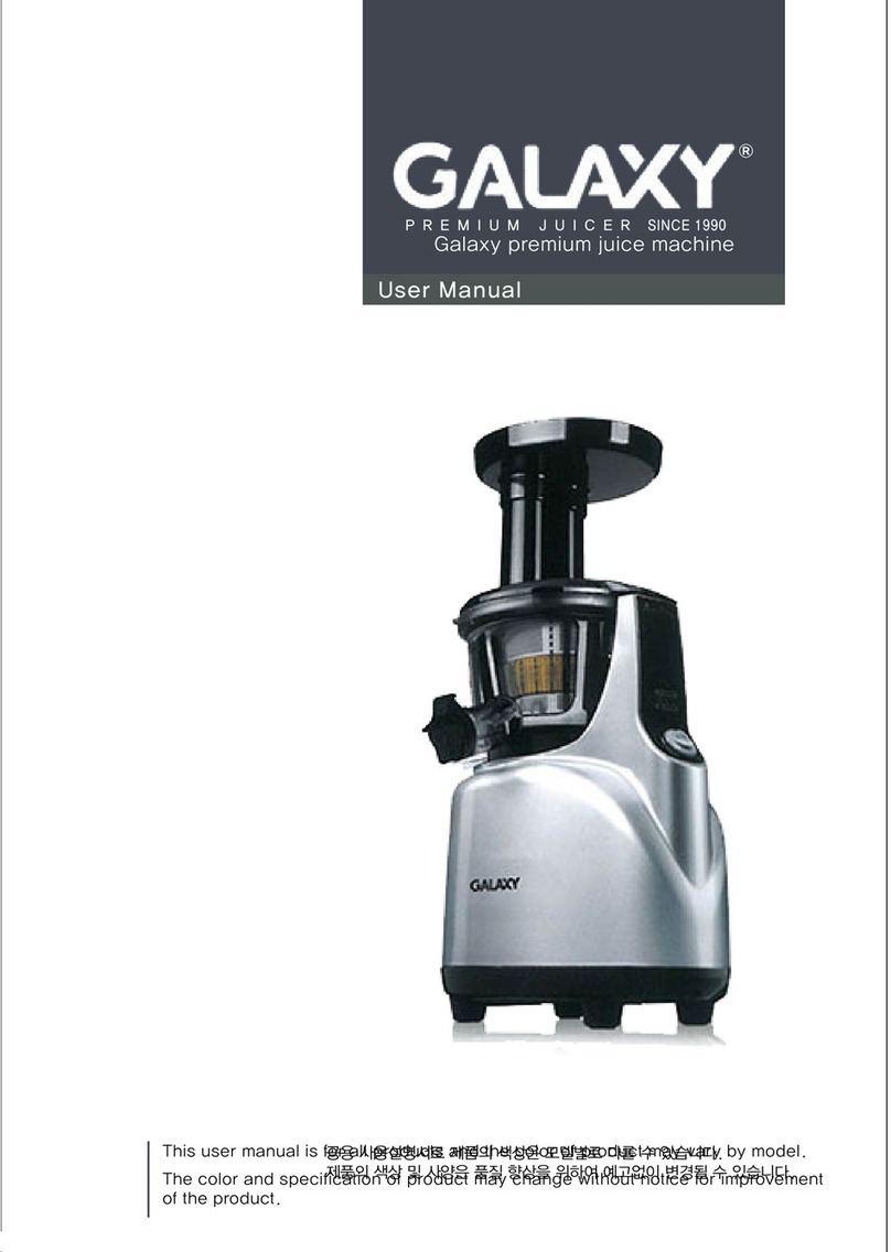 Galaxy GJ-110 User manual