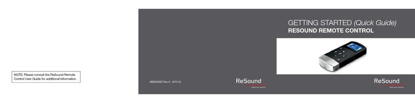 ReSound MK602952 User manual