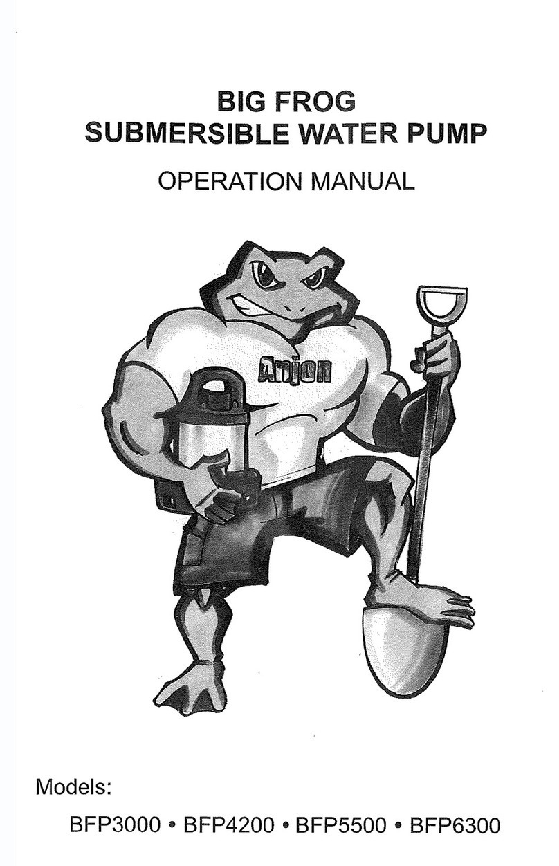 Anjon BFP3000 Operation manual