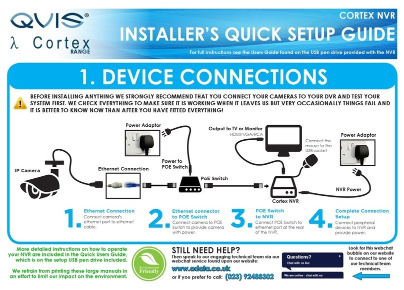 Qvis CORTEX User manual