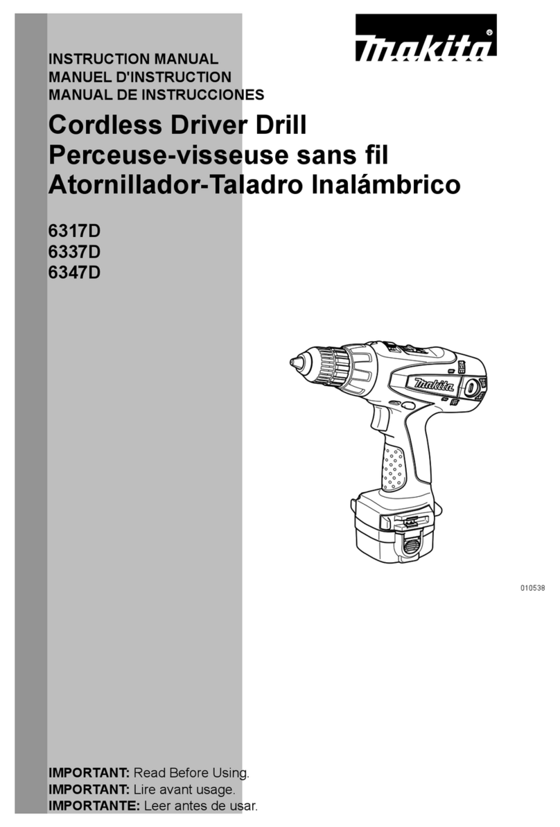 Makita 6317D instruction manual