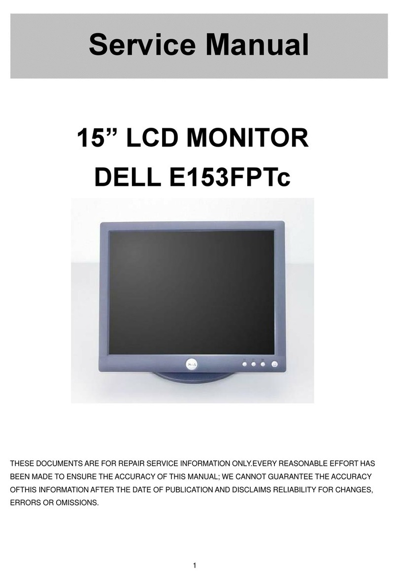 Dell E153FPTc User manual