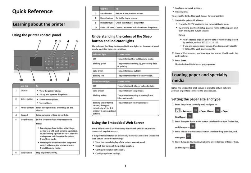 Lexmark CS410 series User manual