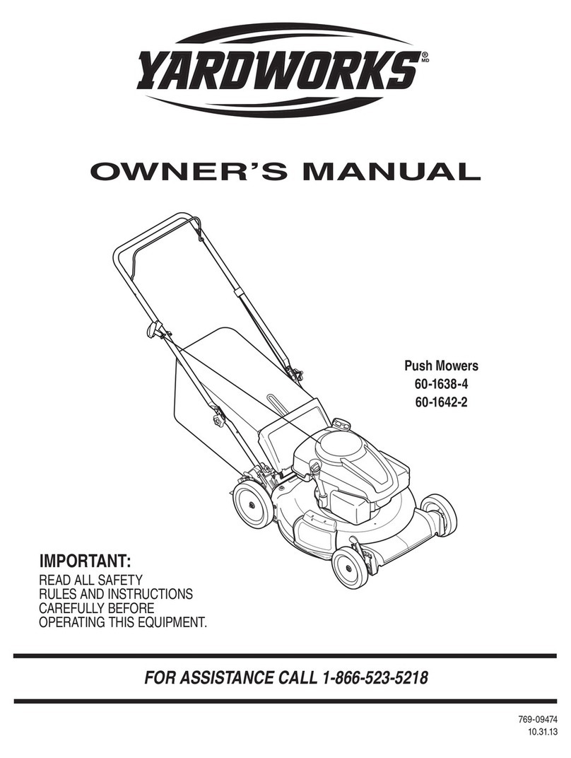Yard Works 60-1638-4 User manual