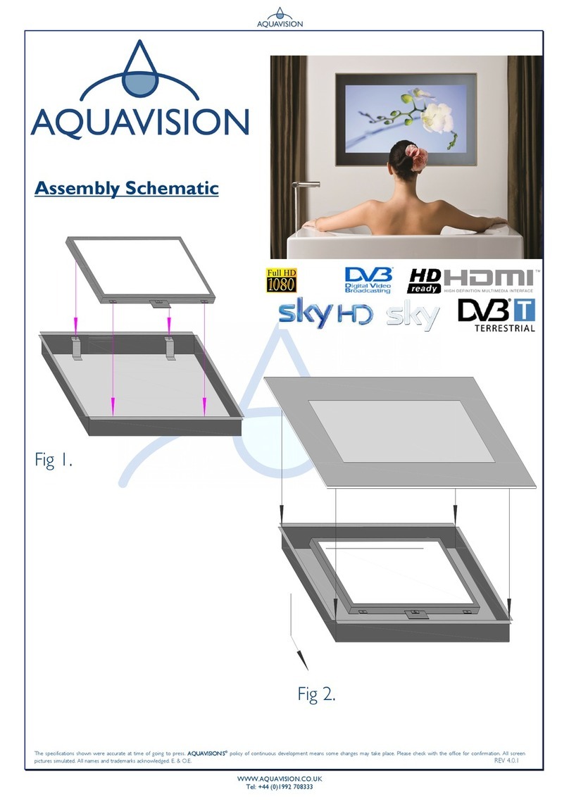 Aquavision AVF17W-4FK User manual