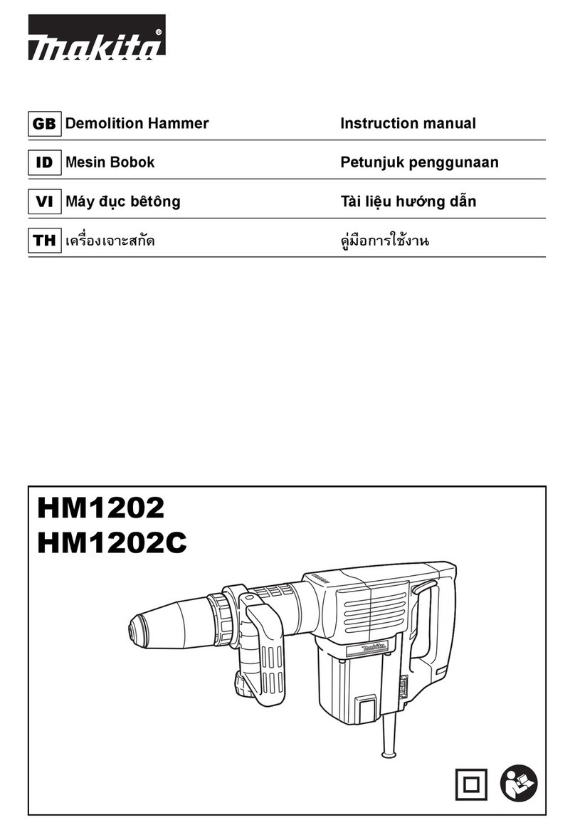 Makita HM1202 User manual