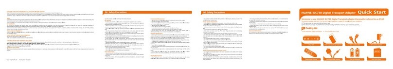 Huawei DC730 quick start guide
