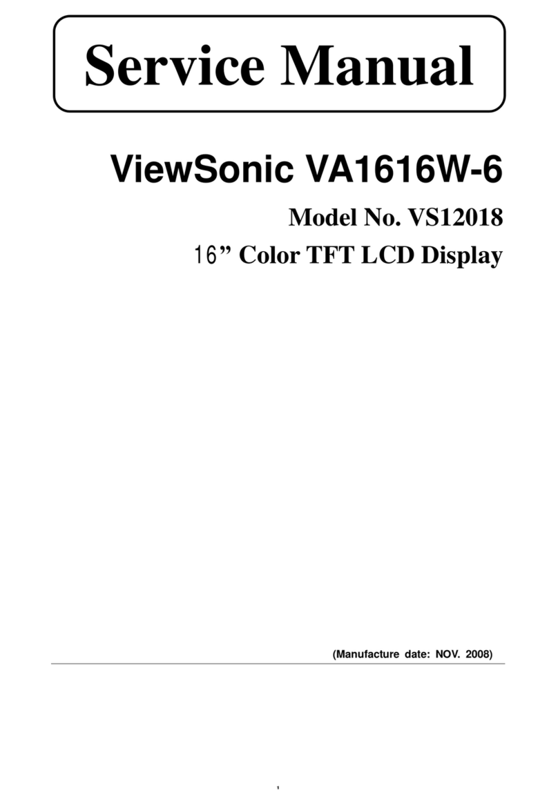 ViewSonic VA1616W-6 VS12018 User manual ViewSonic VA1616W-6 VS12018 User manual