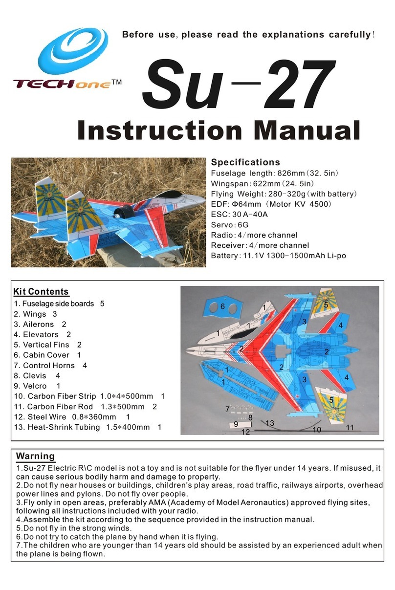 Techone SU-27 User manual Techone SU-27 User manual