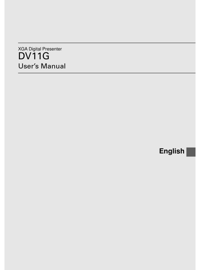 NEC DV11G user manual