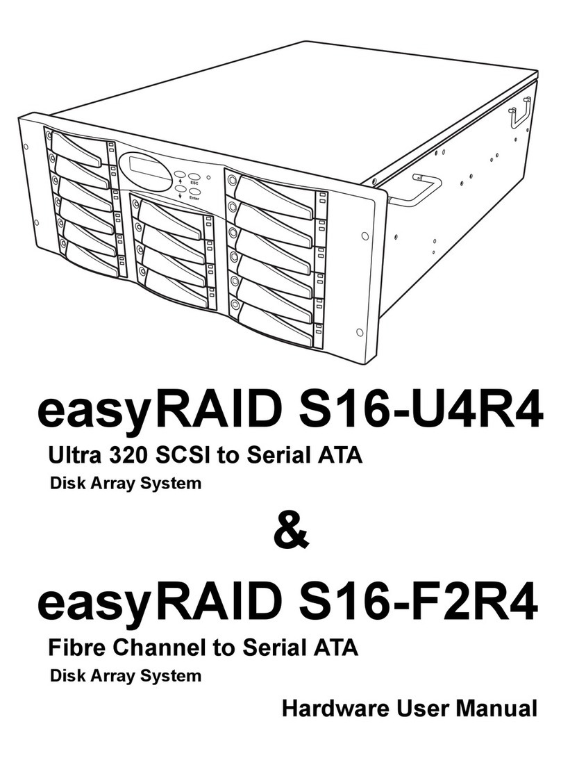 easyRAID S16-F2R4 Instructions for use easyRAID S16-F2R4 Instructions for use