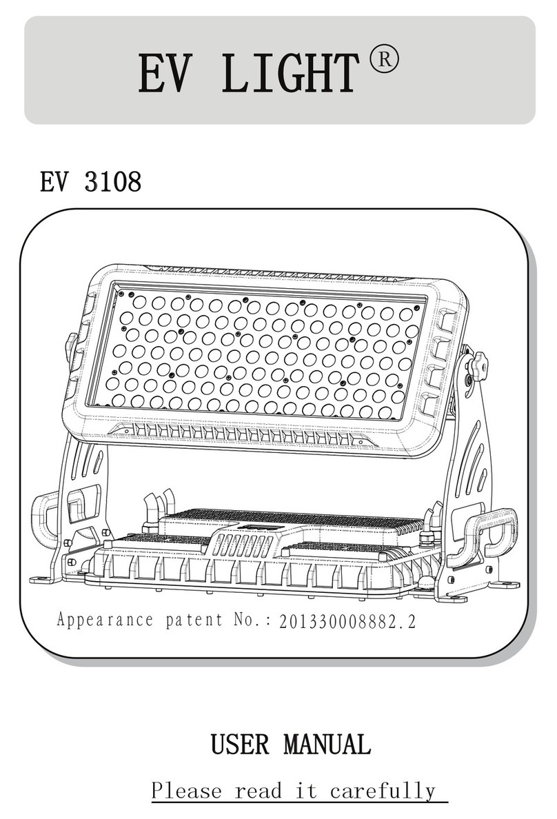 EV LIGHT EV 3108 user manual
