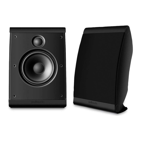 Polk Audio OWM3 owner's manual