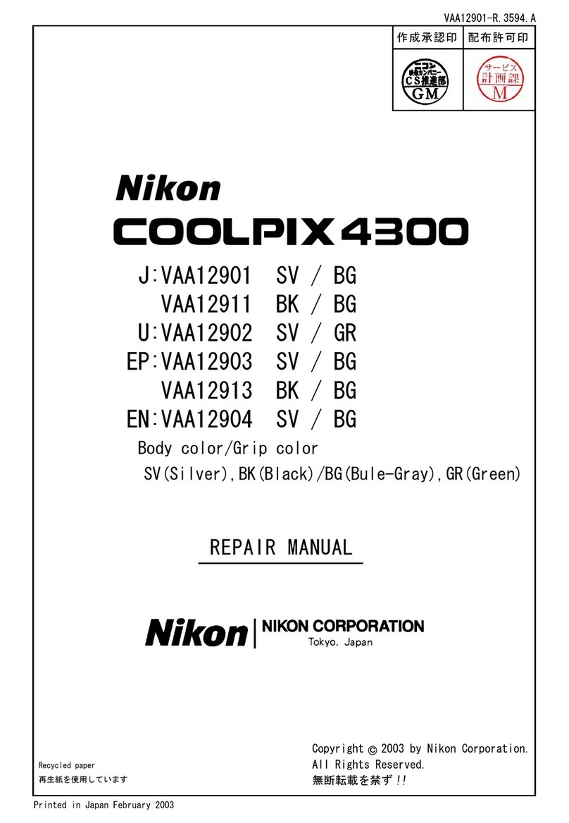 Nikon COOLPIX 4300 Repair manual
