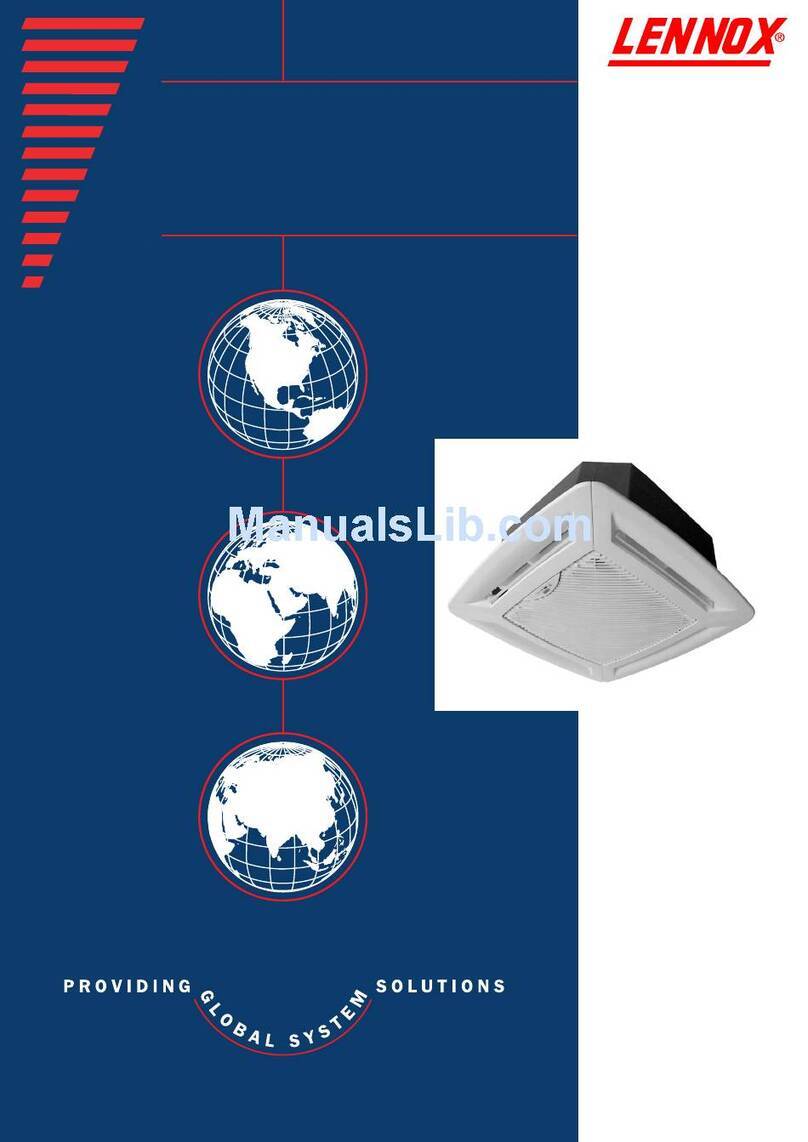 Lennox 20 Instruction manual