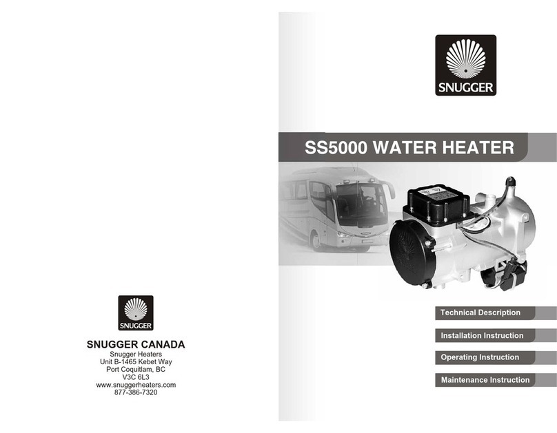 Snugger SS5000 manual