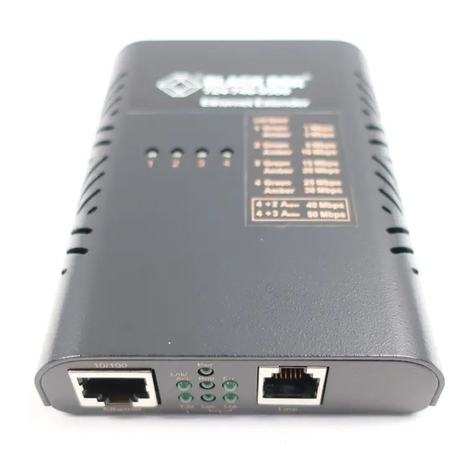 Black Box LB300A-R3 Installation and operating instructions