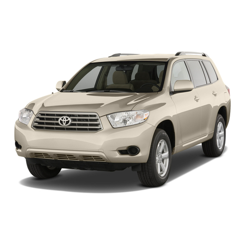 Toyota HIGHLANDER 2010 User manual