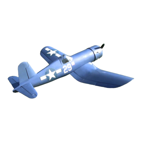 Top Flite Giant F4U Corsair User manual