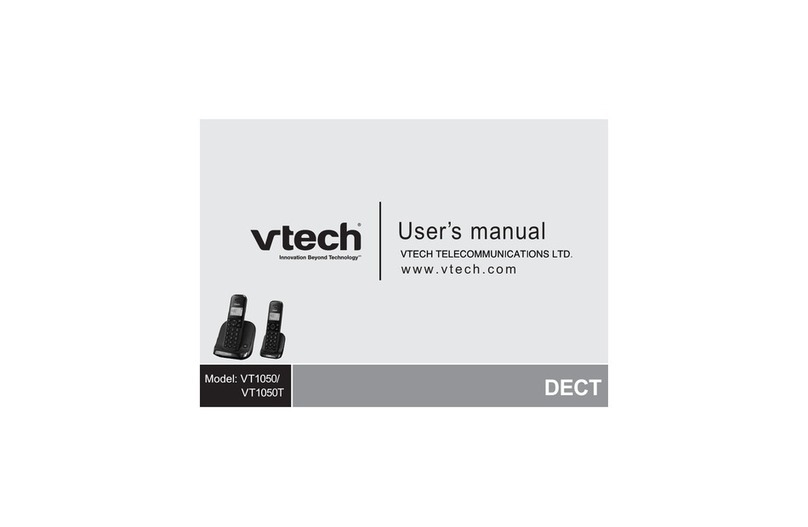 V-tech VT1050 User manual