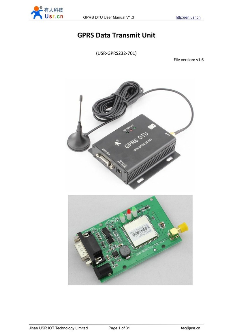 Usr USR-GPRS232-701 user manual