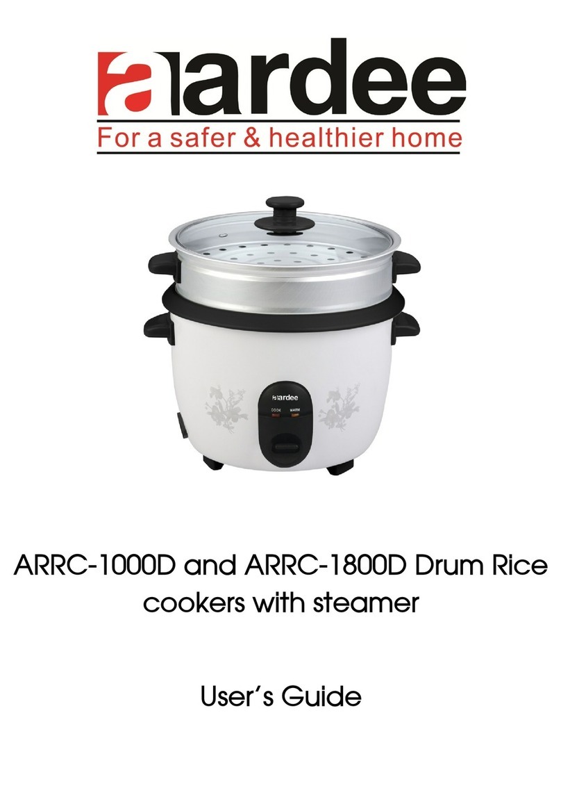 Aardee ARRC-1000D user guide