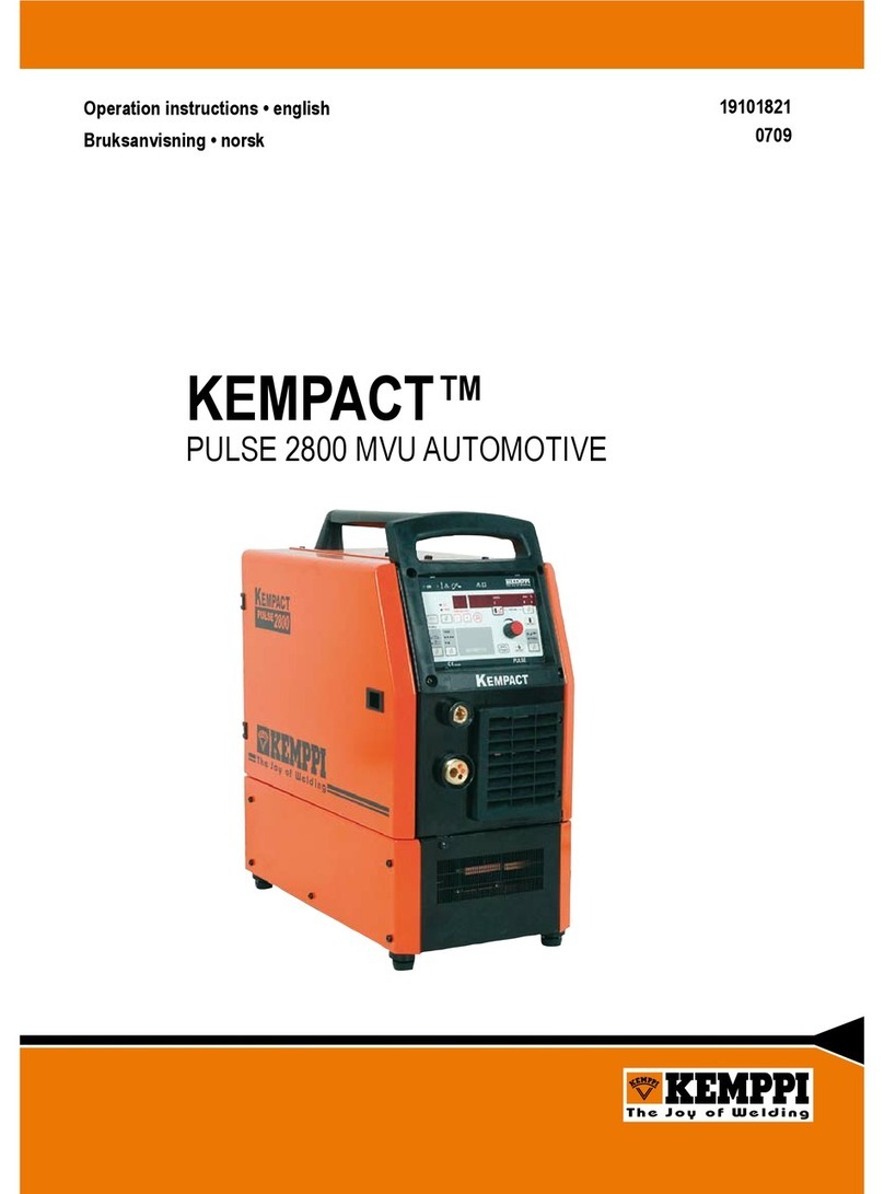 Kemppi KEMPACT User manual