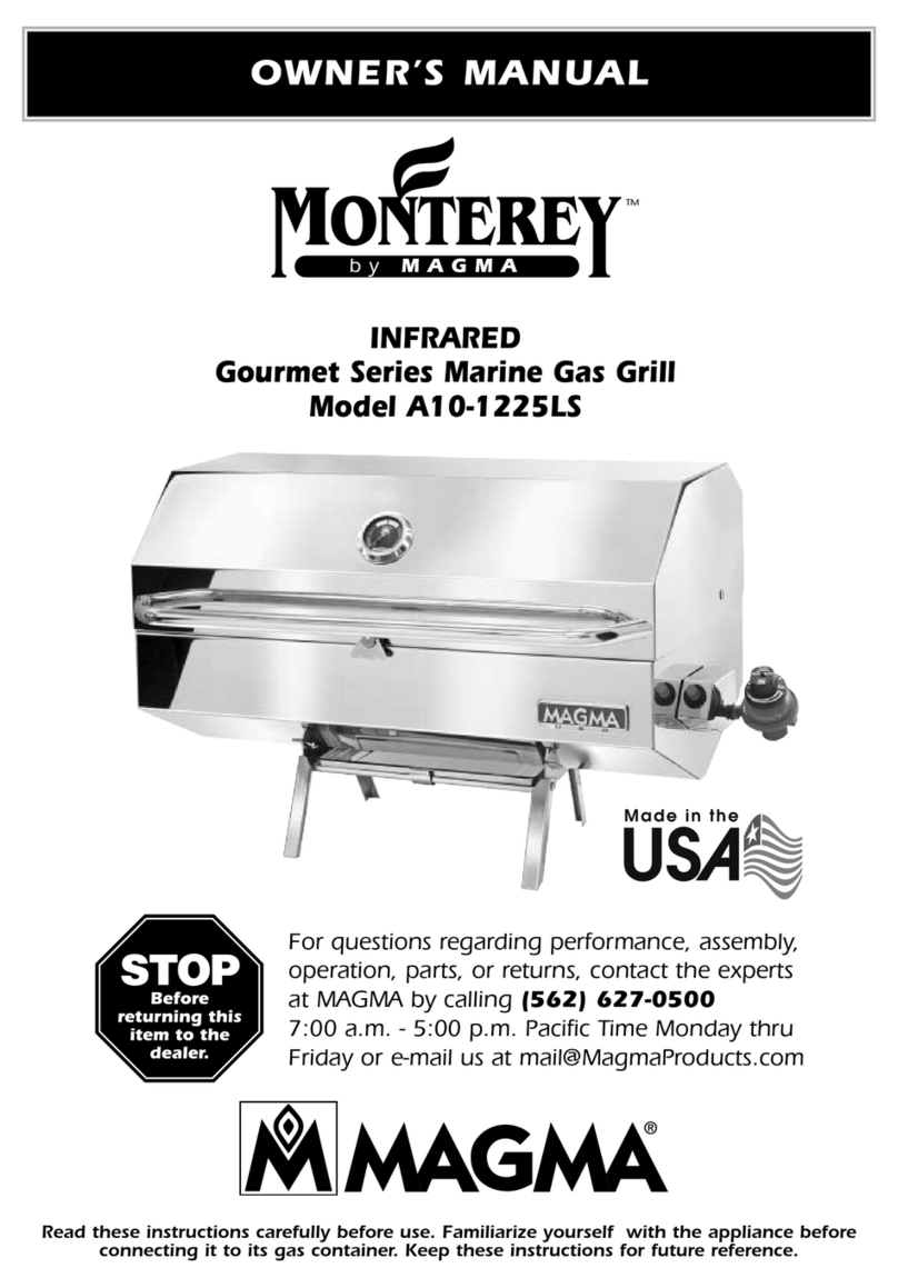 Monterey A10-1225LS owner's manual