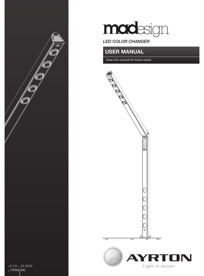 Ayrton madesign user manual Ayrton madesign user manual