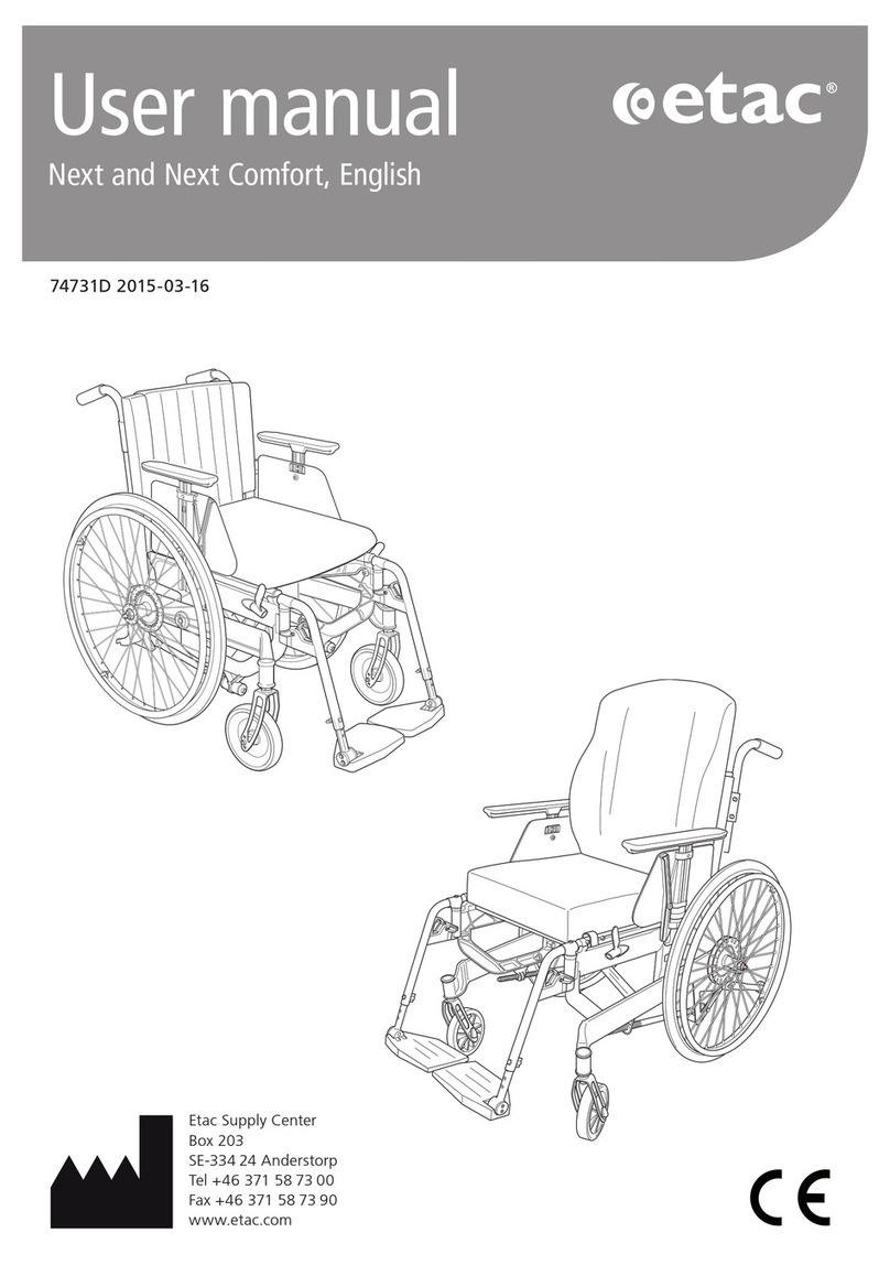 Etac Next User manual Etac Next User manual