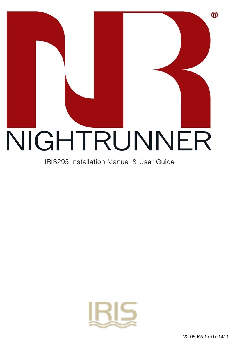 NIghtRunner IRIS295 installation manual