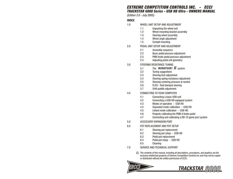 ECCI Trackstar 6000 Series owner's manual