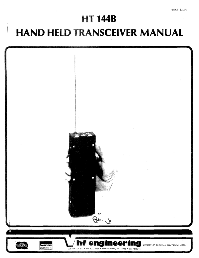 VHF Engineering HT 144B Assembly instructions