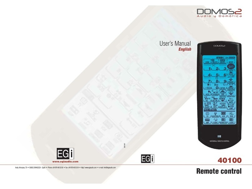 EGi DOMOS2 user manual