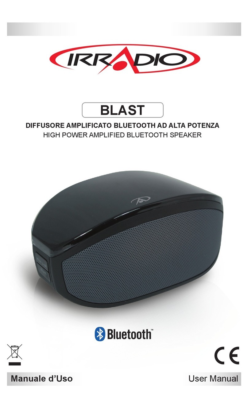 Irradio BLAST User manual